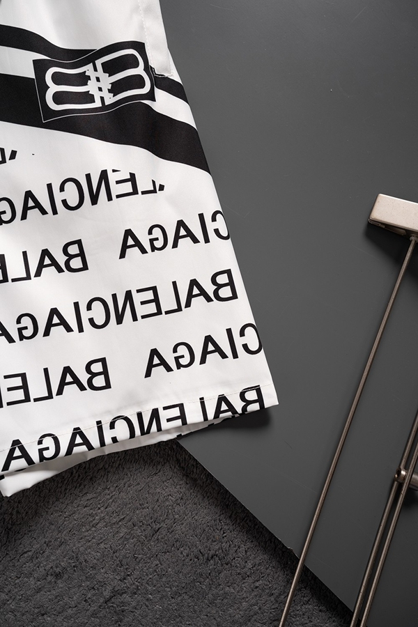 ブランドハーフパンツ素材ディテール